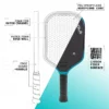 Ben Johns Perseus 3S 14mm Pickleball Paddle - Image 3