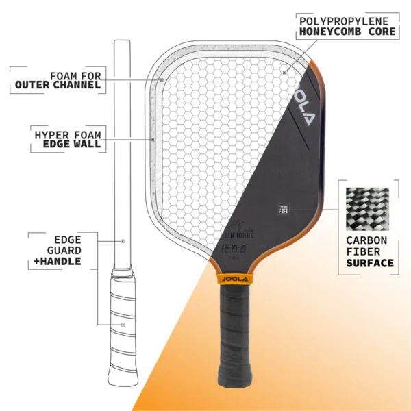 Collin Johns Scorpeus 3S 16mm Pickleball Paddle - Image 8